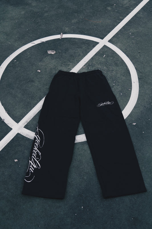 G4U Signature Script Long Sweat Pants