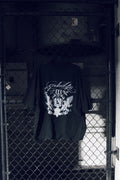signature script oversized black T