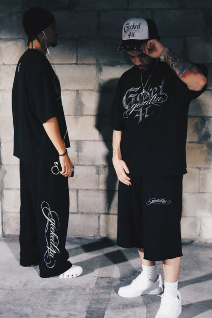 G4U Signature Script Sweat Shorts